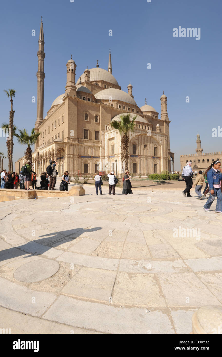 Ägypten Kairo Zitadelle von Saladin oder Salah El Din und Alabaster Moschee von Mohamed Ali Stockfoto
