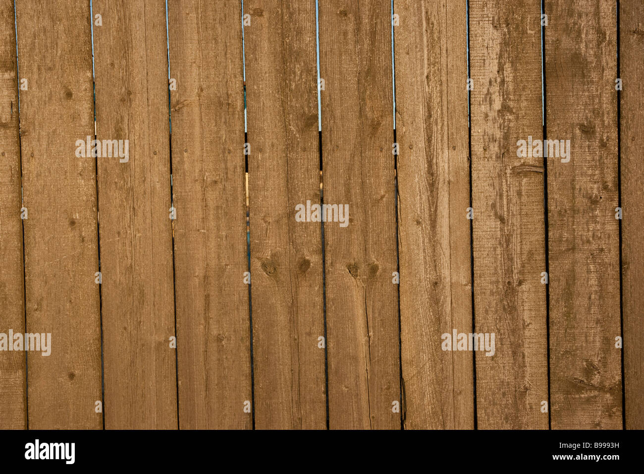 Nahaufnahme von mehreren Holzplanken geeignet für Hintergründe Stockfoto