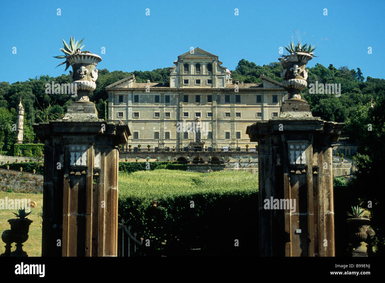 Italien Villa Aldobrandini in Frascati Lazio Stockfoto