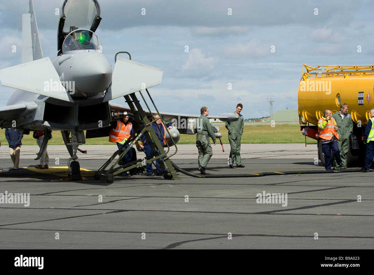 RAF Taifun tanken Stockfoto