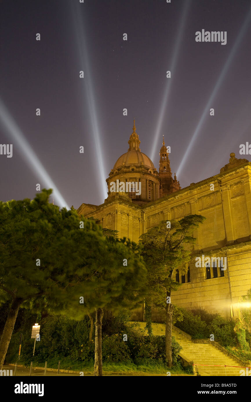 Museu Nacional d ' Art de Catalunya, Barcelona-Spanien Stockfoto