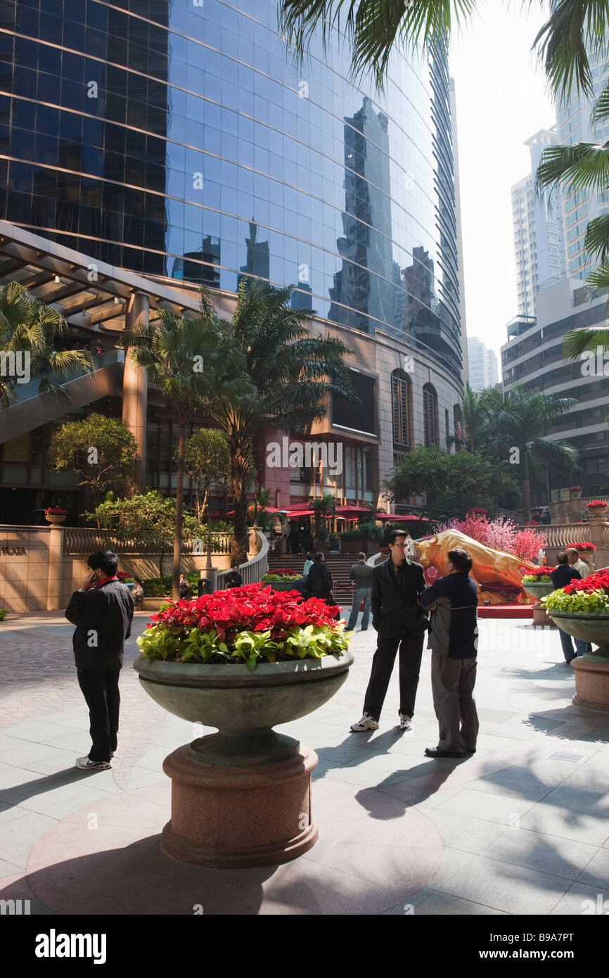 Hong Kong Central City Szene Stockfoto