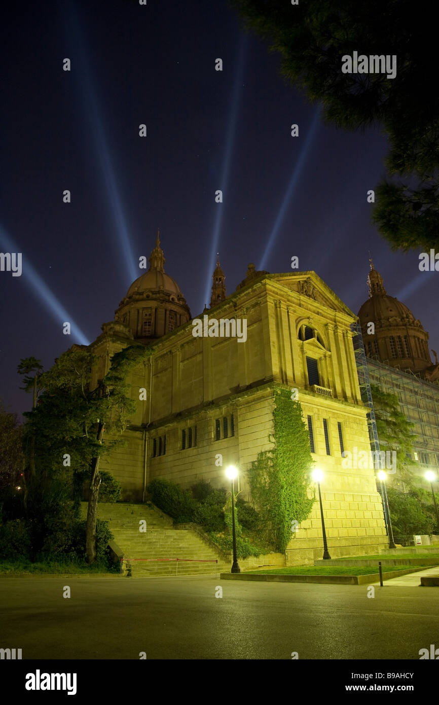 Museu Nacional d ' Art de Catalunya, Barcelona-Spanien Stockfoto