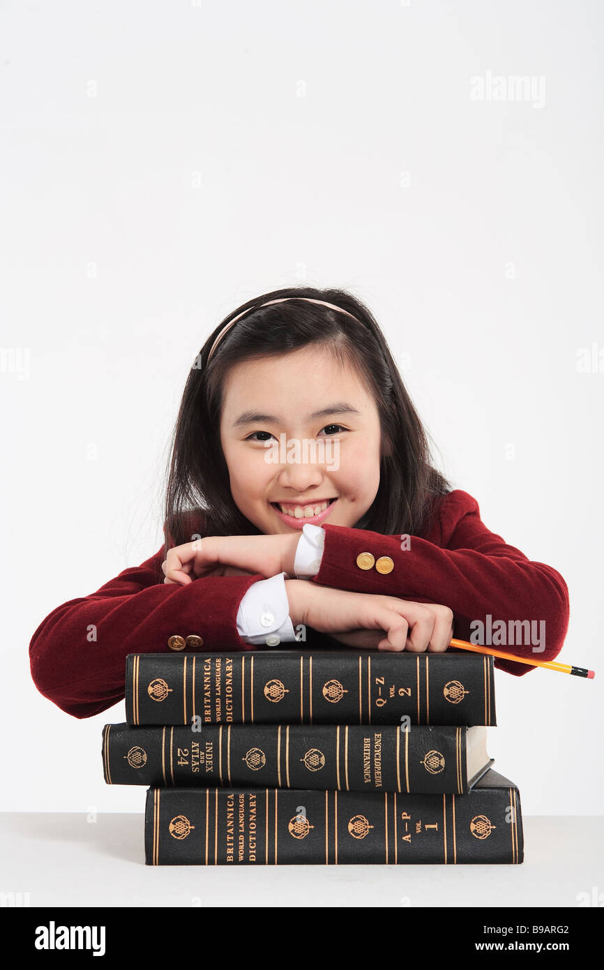 Junge Asiatische Schulmädchen Stockfotografie Alamy