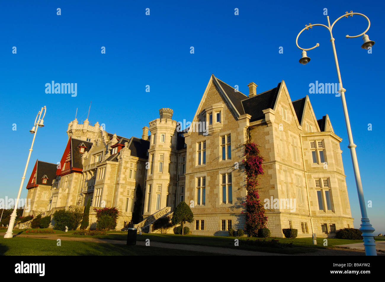 Universidad Internacional Menéndez Pelayo Palacio De La Magdalena Santander Kantabrien Spanien Stockfoto