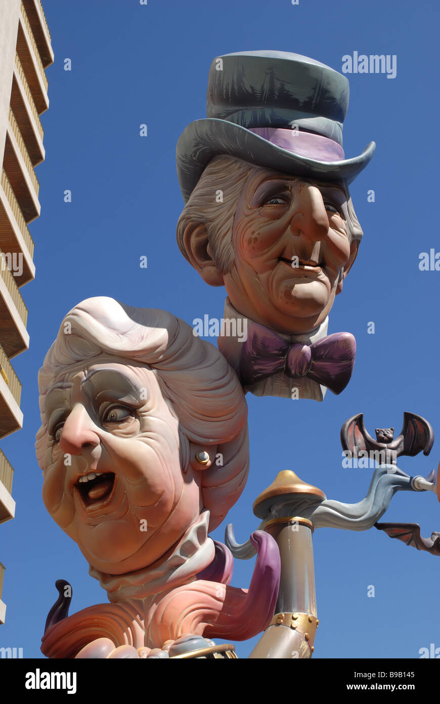 Dia de San Jose, Denia, Provinz Alicante, Las Fallas Fiesta, Comunidad Valenciana, Spanien Stockfoto
