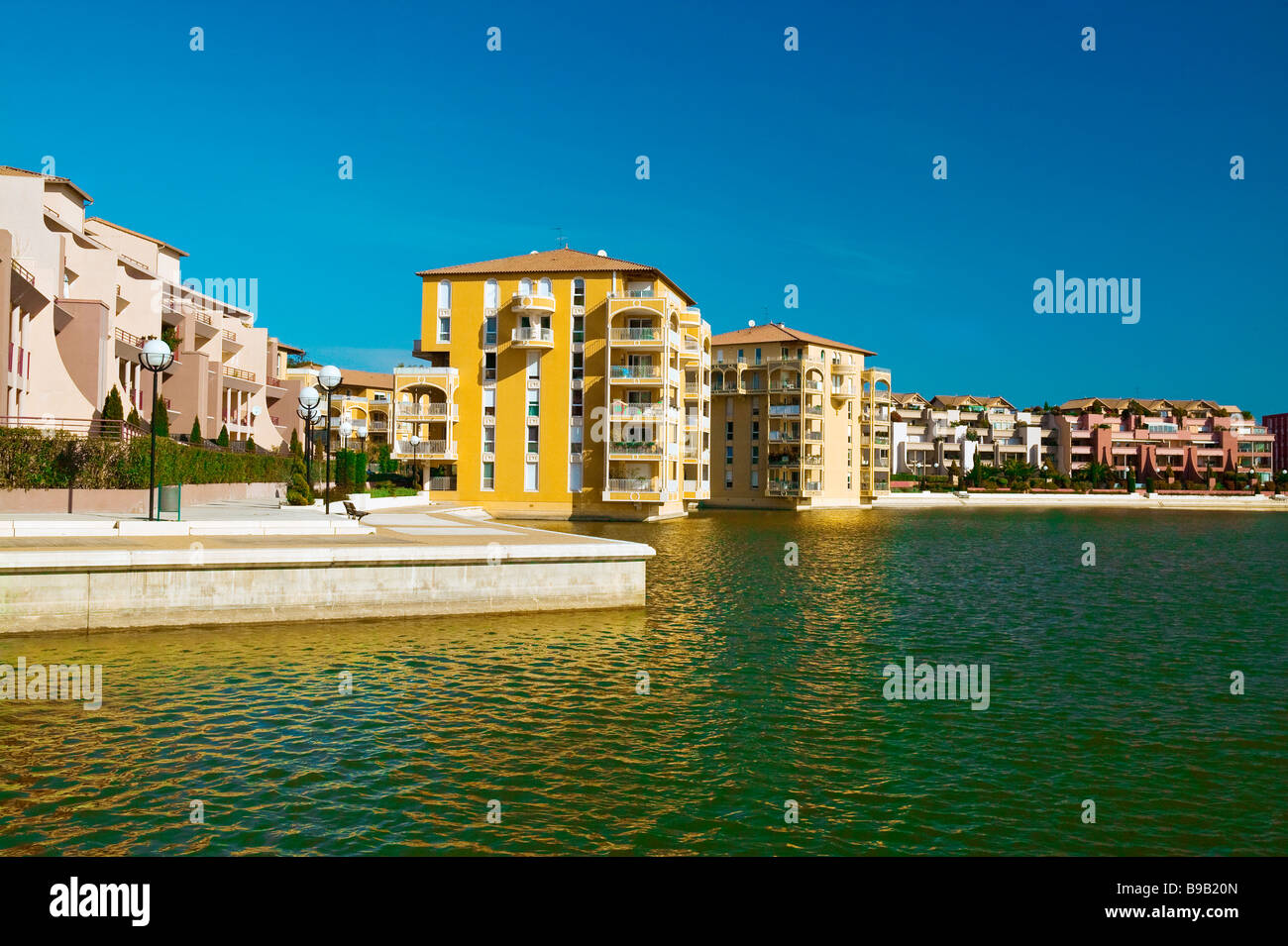 HAFEN ARIANE LATTES HERAULT LANGUEDOC ROUSSILLON FRANKREICH Stockfoto