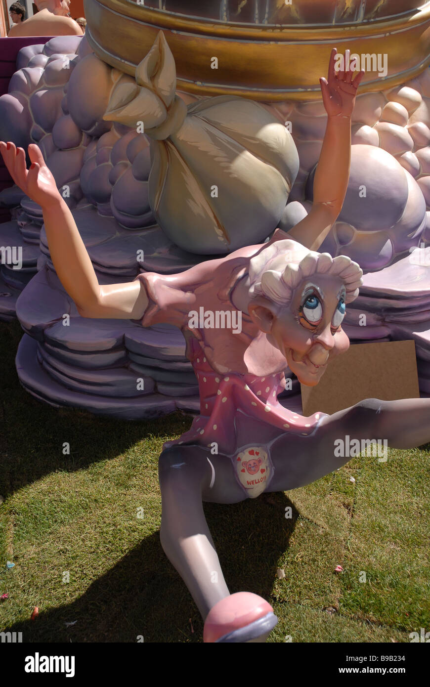 Dia de San Jose, Denia, Provinz Alicante, Las Fallas Fiesta, Comunidad Valenciana, Spanien Stockfoto