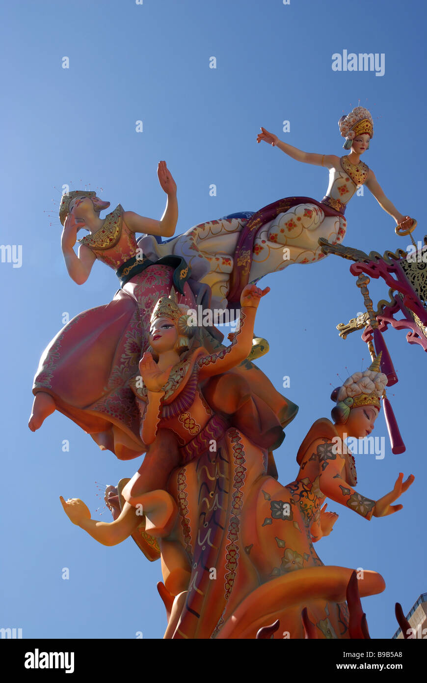 Dia de San Jose, Denia, Provinz Alicante, Las Fallas Fiesta, Comunidad Valenciana, Spanien Stockfoto