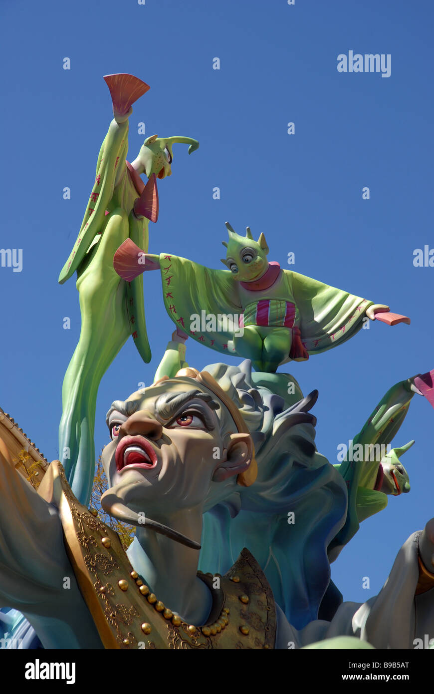 Dia de San Jose, Denia, Provinz Alicante, Las Fallas Fiesta, Comunidad Valenciana, Spanien Stockfoto