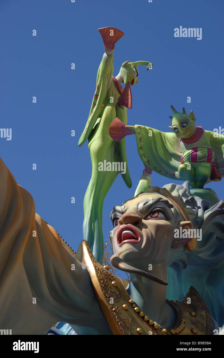 Dia de San Jose, Denia, Provinz Alicante, Las Fallas Fiesta, Comunidad Valenciana, Spanien Stockfoto