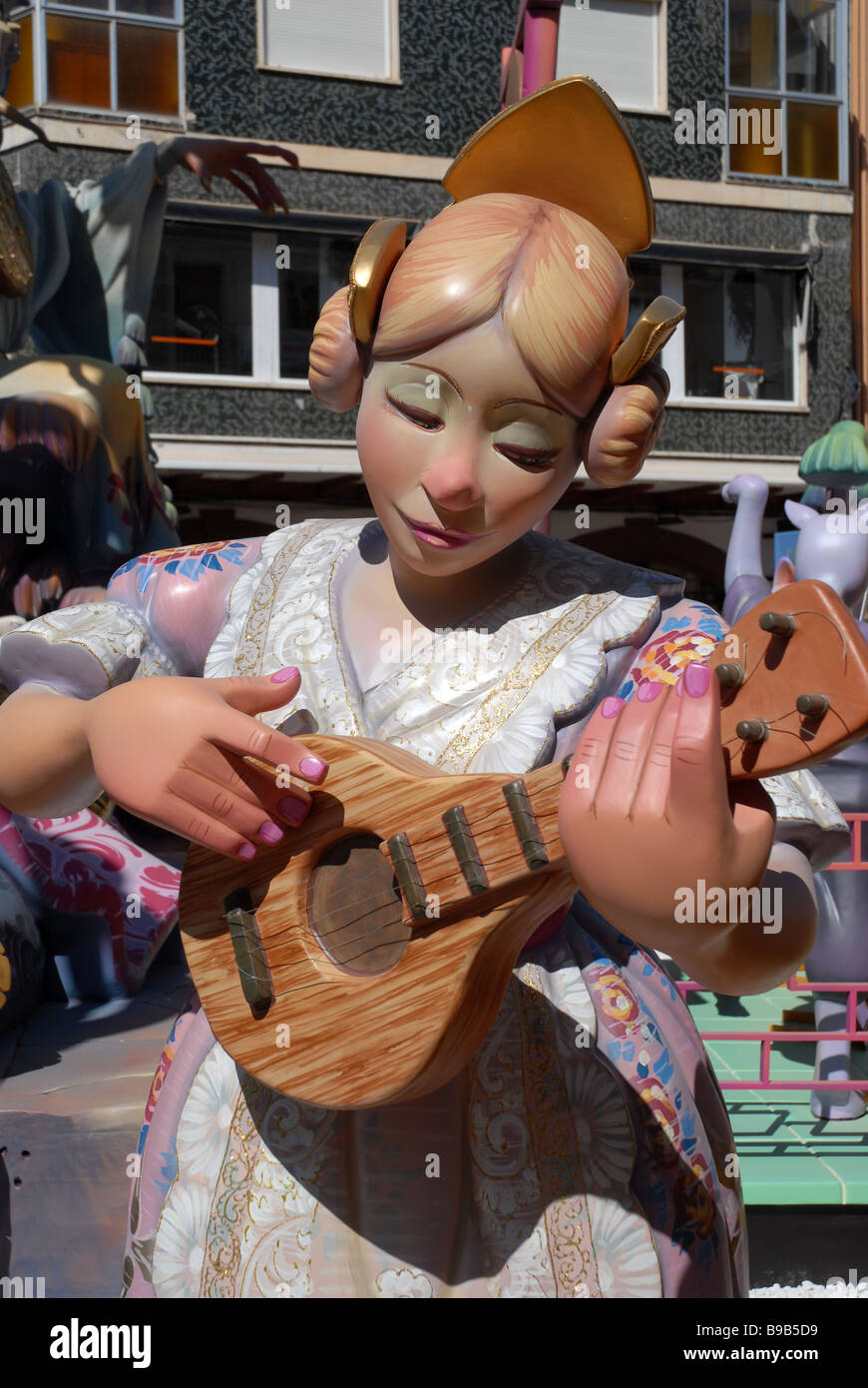 Dia de San Jose, Denia, Provinz Alicante, Las Fallas Fiesta, Comunidad Valenciana, Spanien Stockfoto