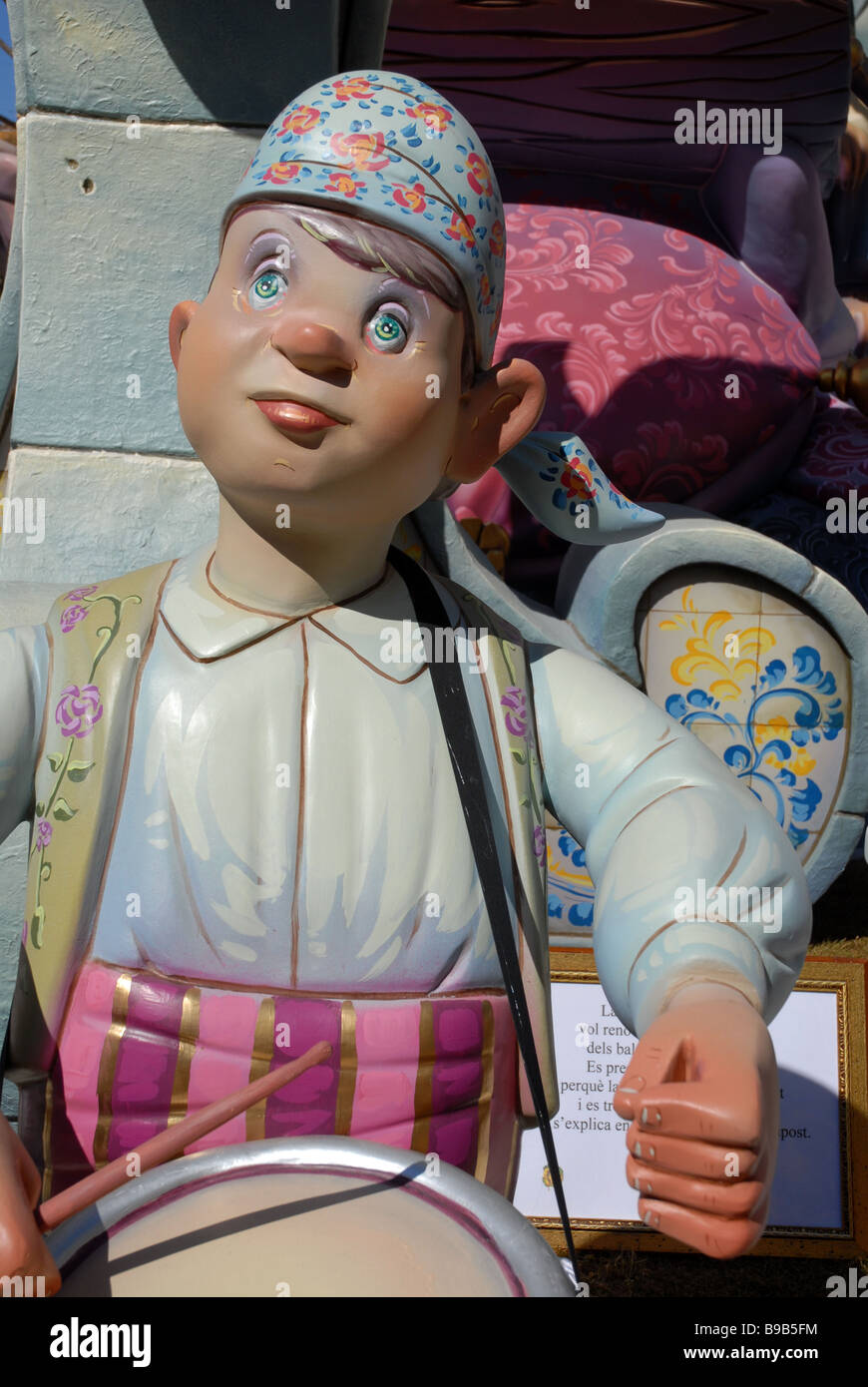 Dia de San Jose, Denia, Provinz Alicante, Las Fallas Fiesta, Comunidad Valenciana, Spanien Stockfoto