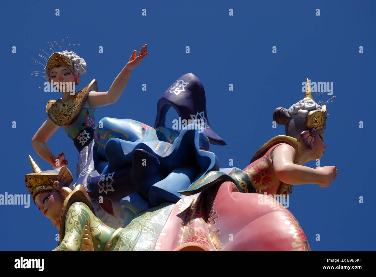 Dia de San Jose, Denia, Provinz Alicante, Las Fallas Fiesta, Comunidad Valenciana, Spanien Stockfoto