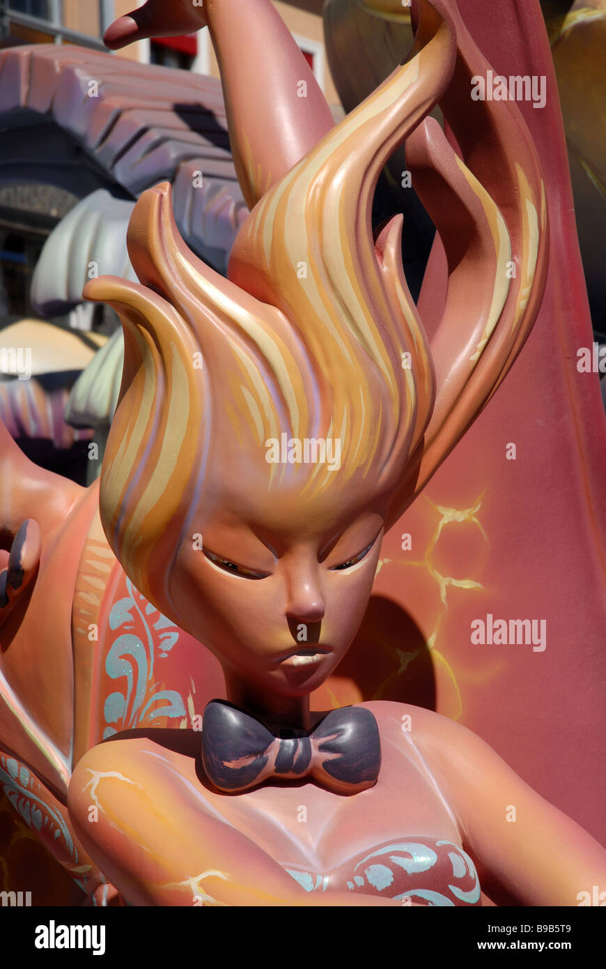 Dia de San Jose, Denia, Provinz Alicante, Las Fallas Fiesta, Comunidad Valenciana, Spanien Stockfoto