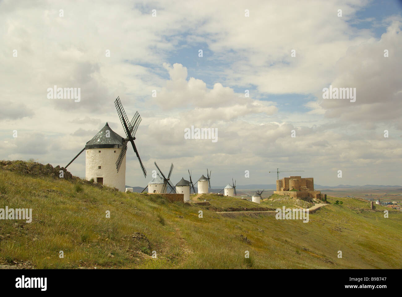 Consuegra Windmühlen Consuegra Windmühle 17 Stockfoto