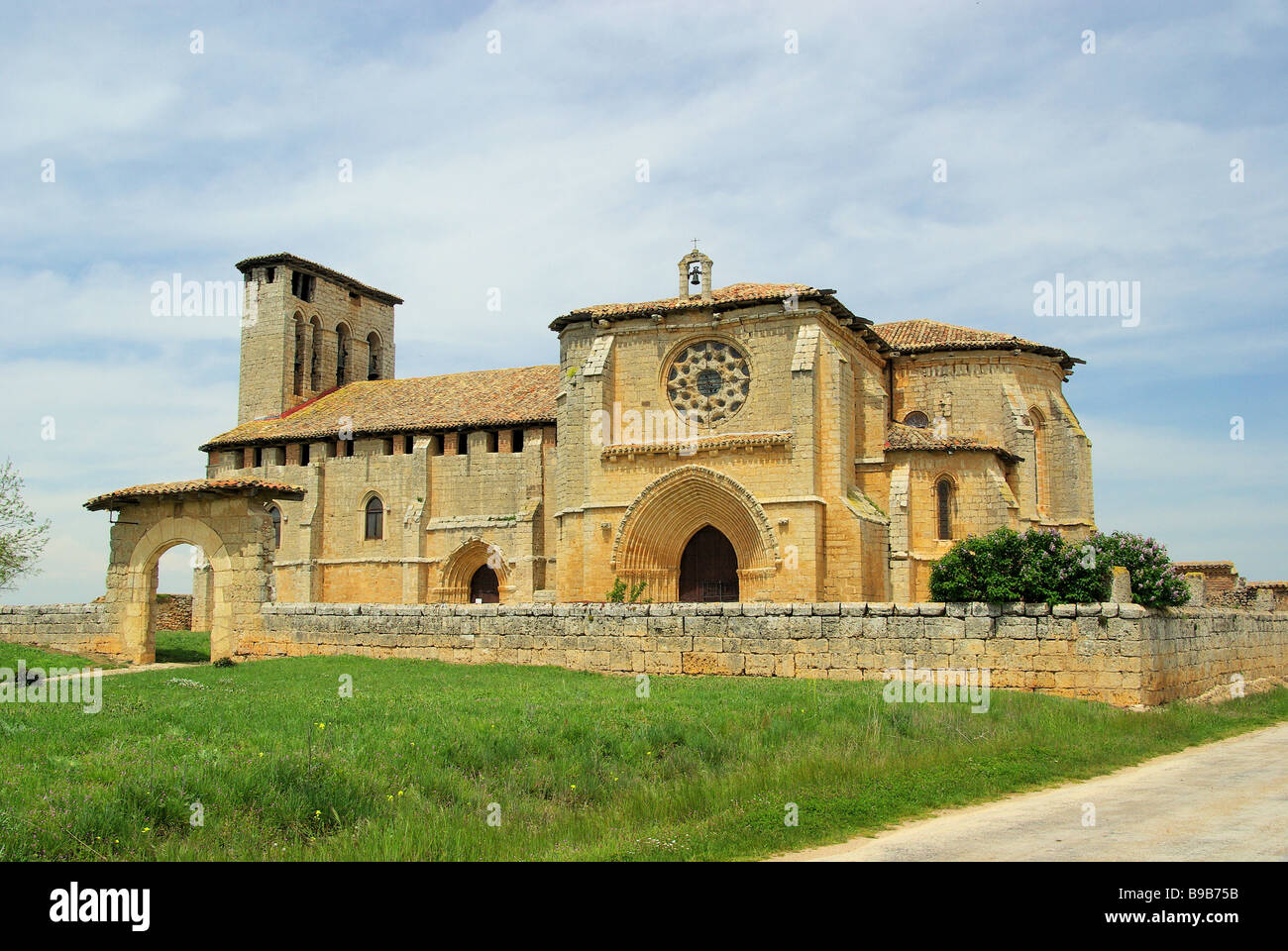 Grijalba Kirche Grijalba Kirche 17 Stockfoto