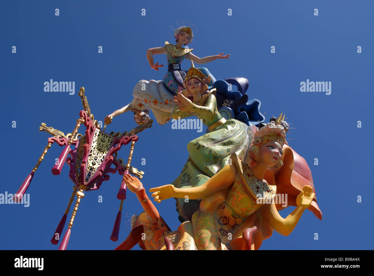 Dia de San Jose, Denia, Provinz Alicante, Las Fallas Fiesta, Comunidad Valenciana, Spanien Stockfoto
