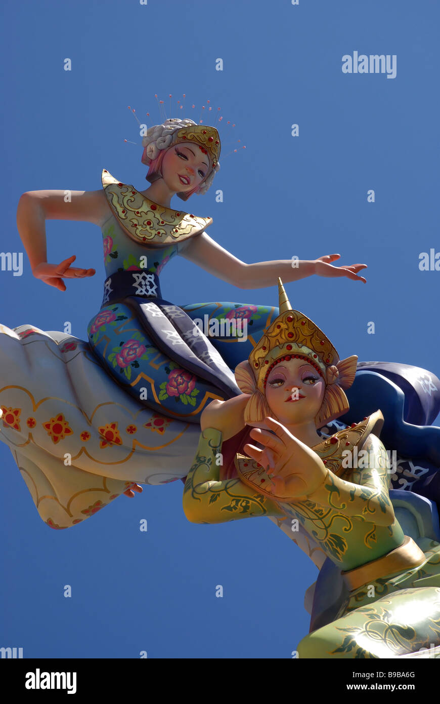 Dia de San Jose, Denia, Provinz Alicante, Las Fallas Fiesta, Comunidad Valenciana, Spanien Stockfoto