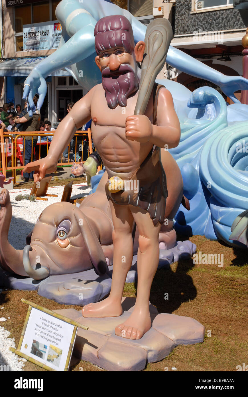 Dia de San Jose, Denia, Provinz Alicante, Las Fallas Fiesta, Comunidad Valenciana, Spanien Stockfoto