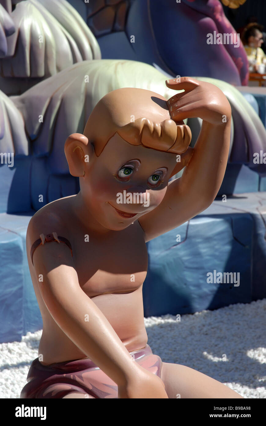 Dia de San Jose, Denia, Provinz Alicante, Las Fallas Fiesta, Comunidad Valenciana, Spanien Stockfoto