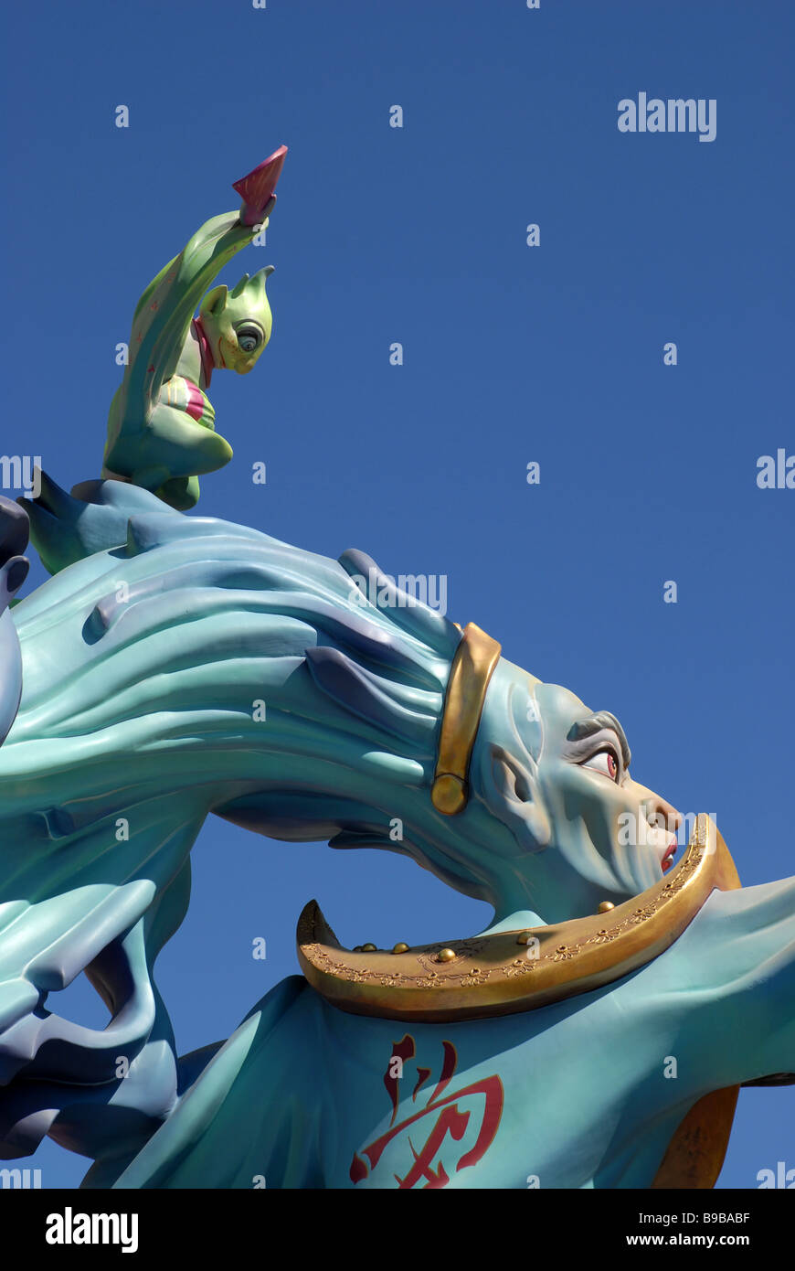 Dia de San Jose, Denia, Provinz Alicante, Las Fallas Fiesta, Comunidad Valenciana, Spanien Stockfoto