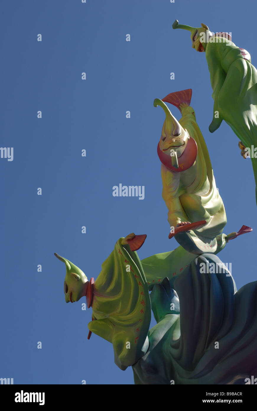 Dia de San Jose, Denia, Provinz Alicante, Las Fallas Fiesta, Comunidad Valenciana, Spanien Stockfoto