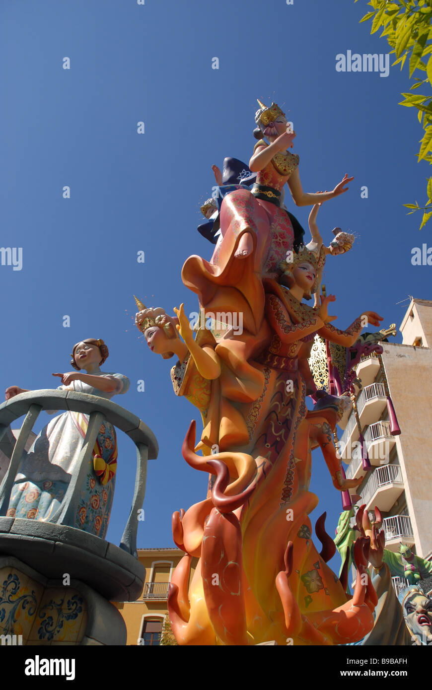 Dia de San Jose, Denia, Provinz Alicante, Las Fallas Fiesta, Comunidad Valenciana, Spanien Stockfoto