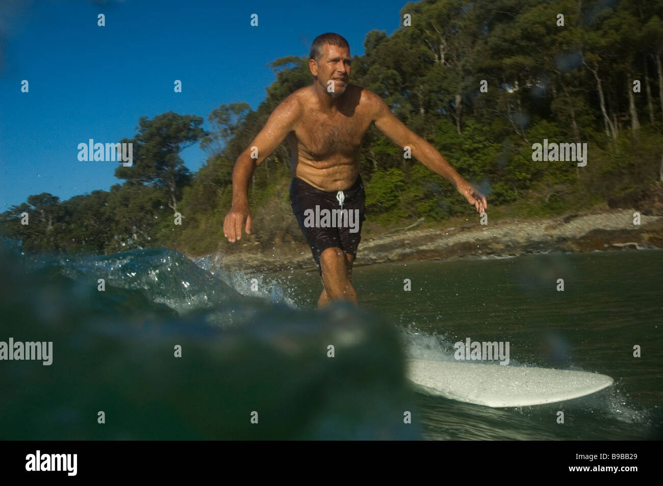 Surfer dude Stockfoto