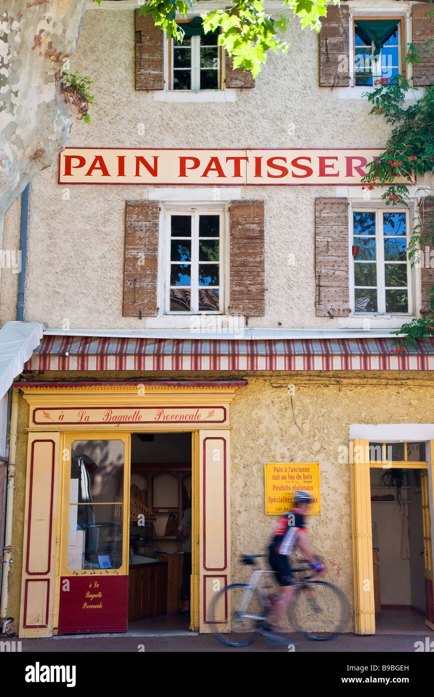 Schmerzen Patisserie Villes Sur Auzon Vaucluse Provence Frankreich Stockfoto