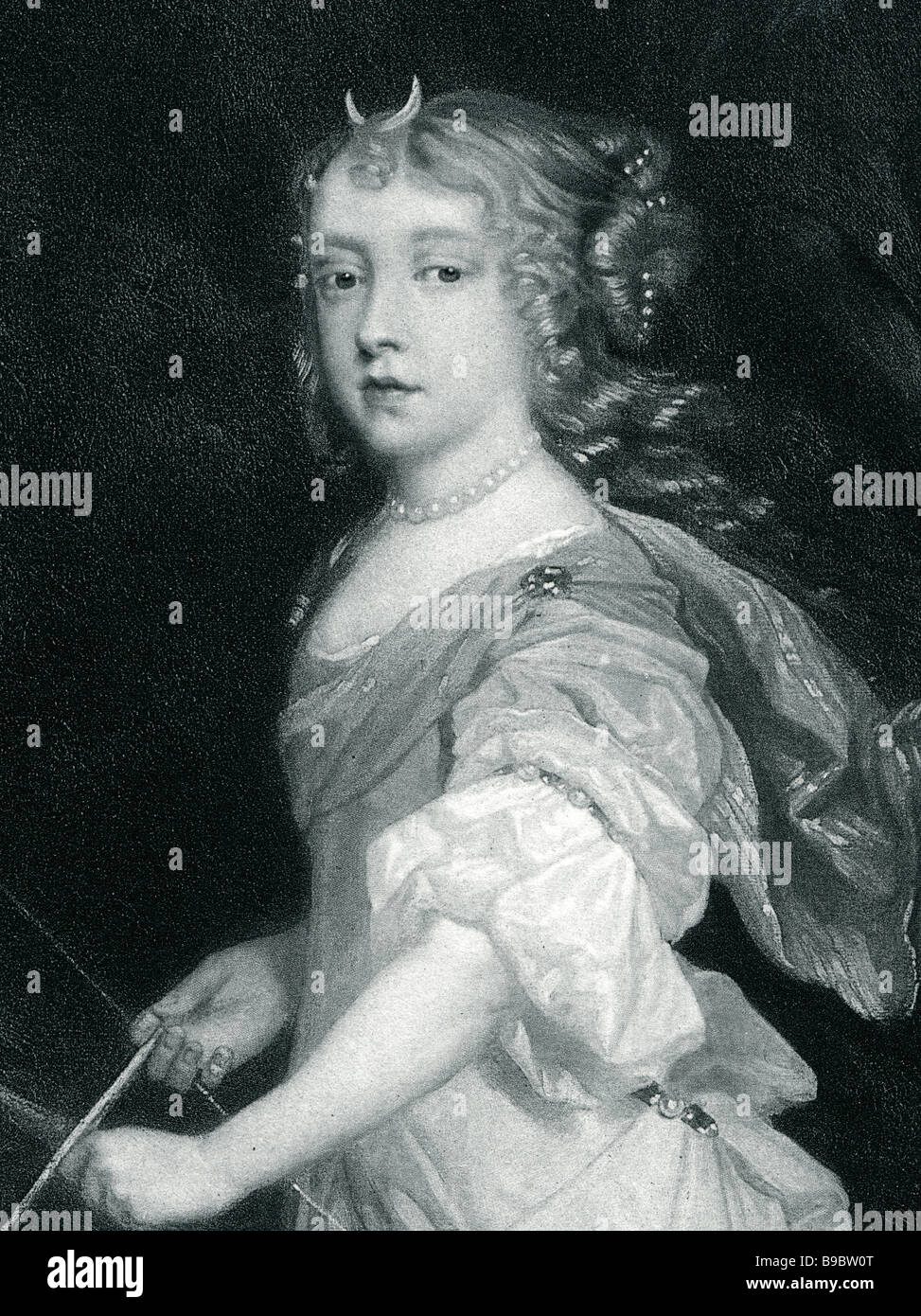 Prinzessin Mary von Modena Tochter von James II 1658 1718 Stockfoto