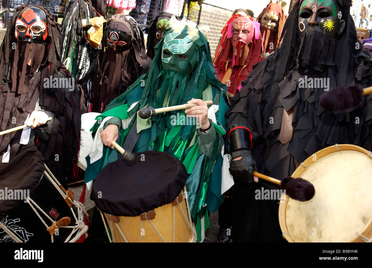 Jack Green Mayday Festival. Hastings, East Sussex, England, UK Stockfoto
