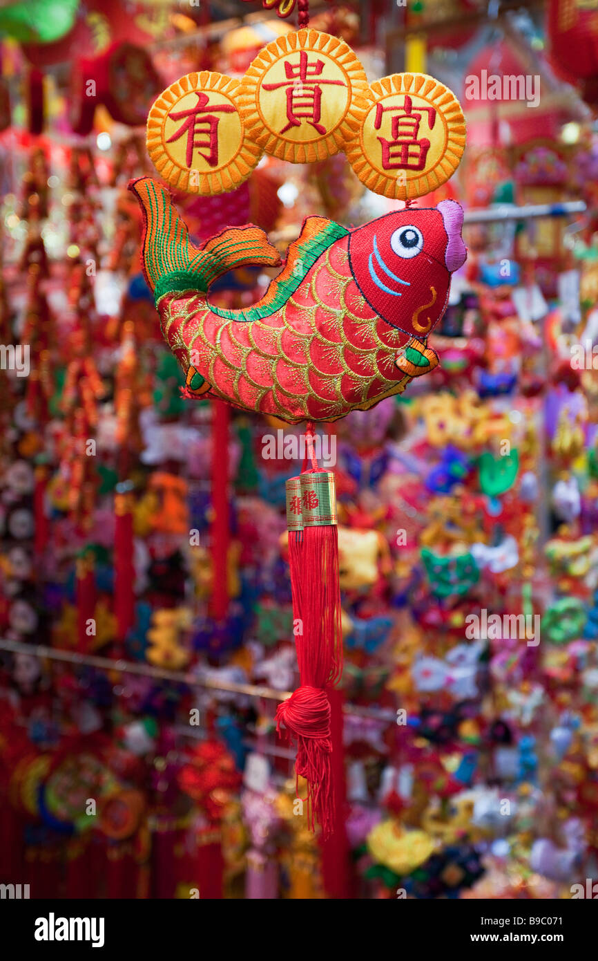 Festlichen Markt Detail Hong Kong Stockfoto