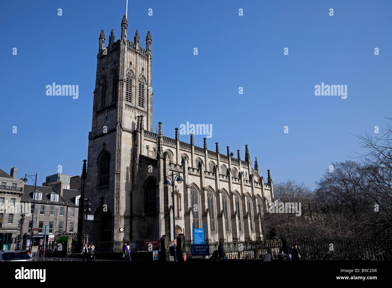St. Johannes Kirche, West End, Schottland, Edinburgh, UK, Europa Stockfoto