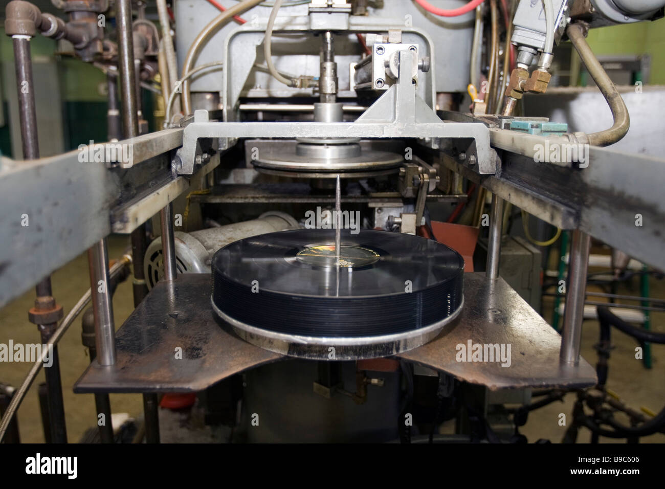Vinyl aufzeichnen Herstellung United Record drücken, Inc. Nashville Tennessee USA Stockfoto