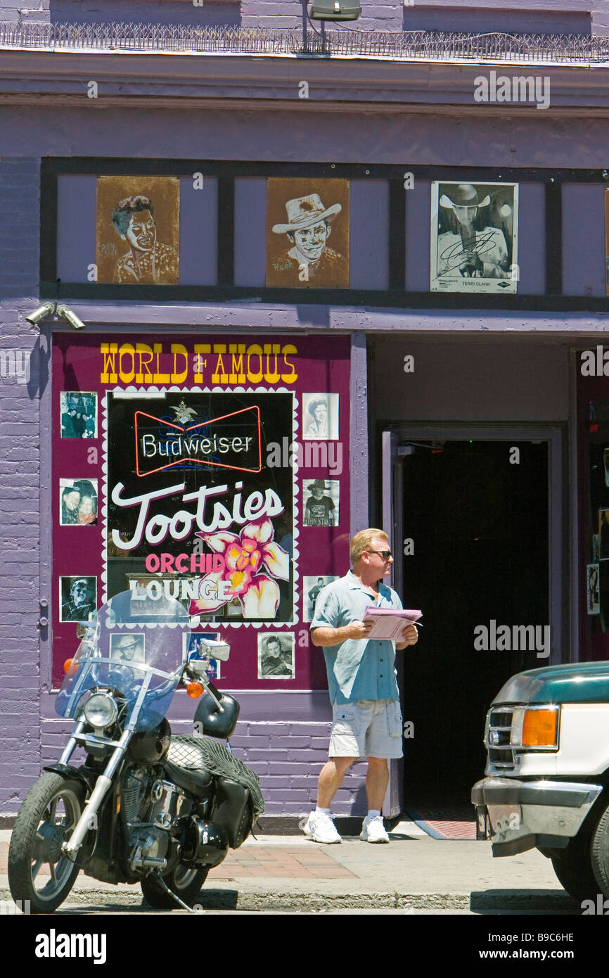 Tootsie es Orchid Lounge-Bar und Musik Veranstaltungsort Nashville Tennessee USA Stockfoto