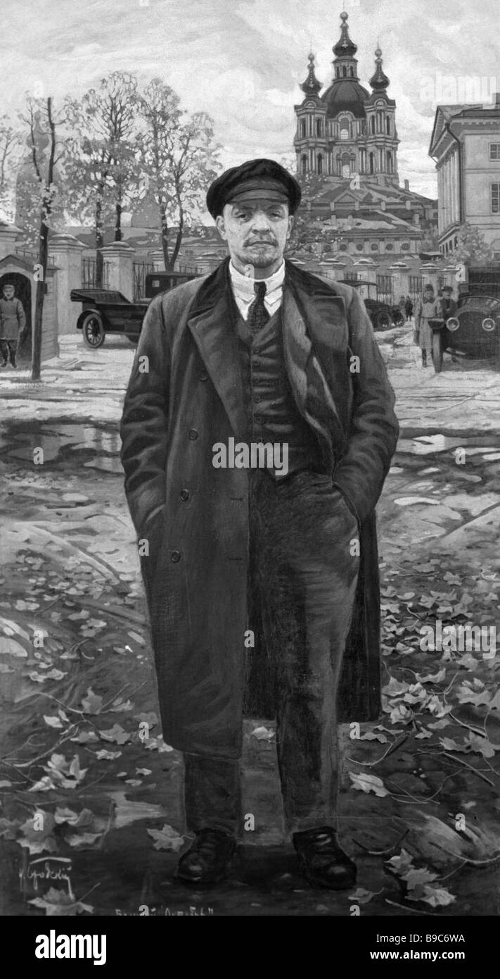 Painting Lenin Revolution Stockfotos Und bilder Kaufen Alamy