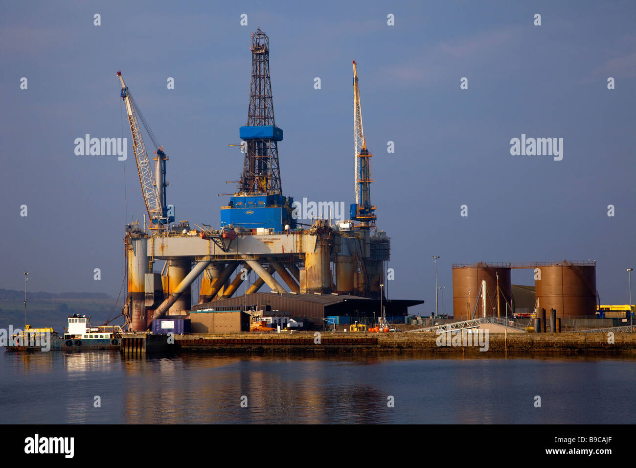 Invergordon, Cromarty Firth im Norden Schottlands, UK Stockfoto