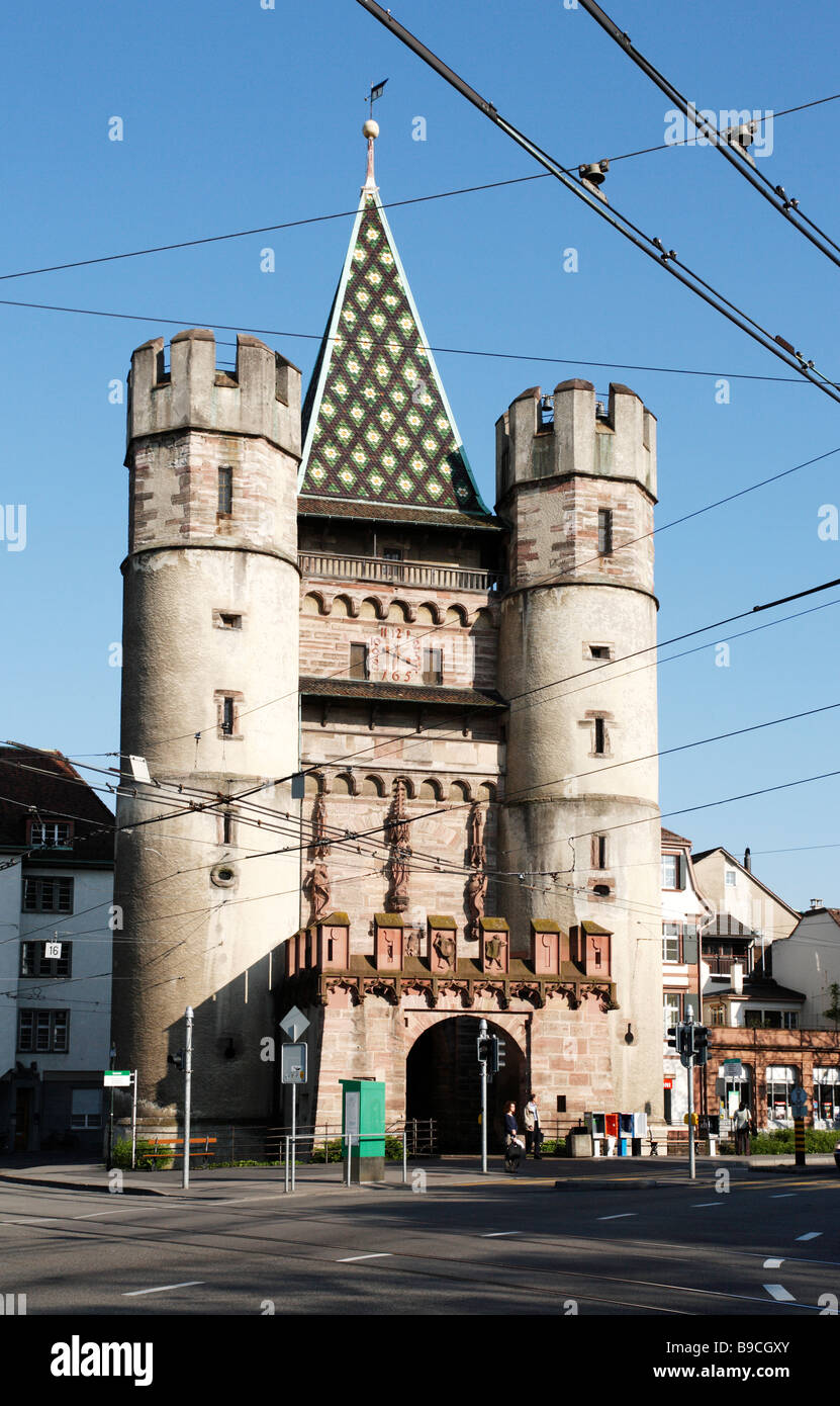 Spalentor Tor der Spalen Basel Kanton Basel Stadt Schweiz Stockfoto