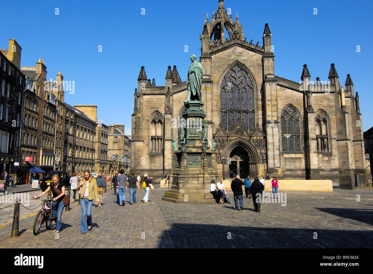 St Giles Cathedral Edinburgh Lothian Region Schottland U K Stockfoto