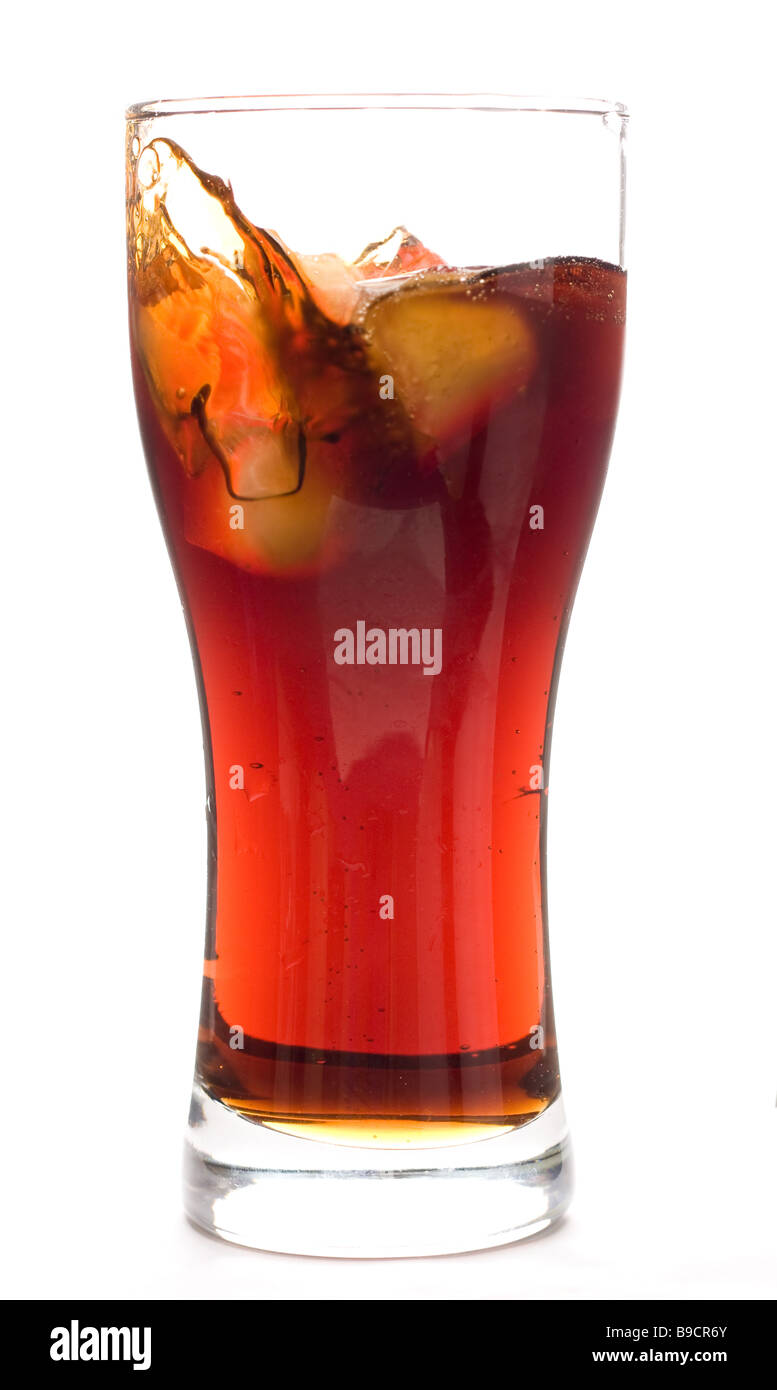 Tasse kaltes Getränk Stockfoto