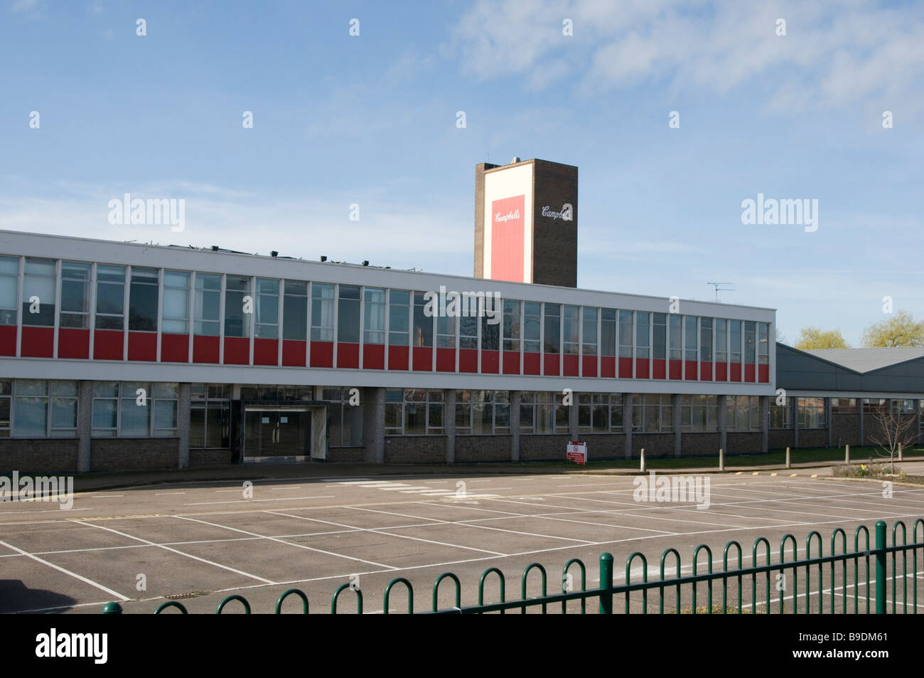 Cambells Suppe Fabrik kings Lynn Norfolk Lebensmittelherstellung Herstellung Büro Stockfoto