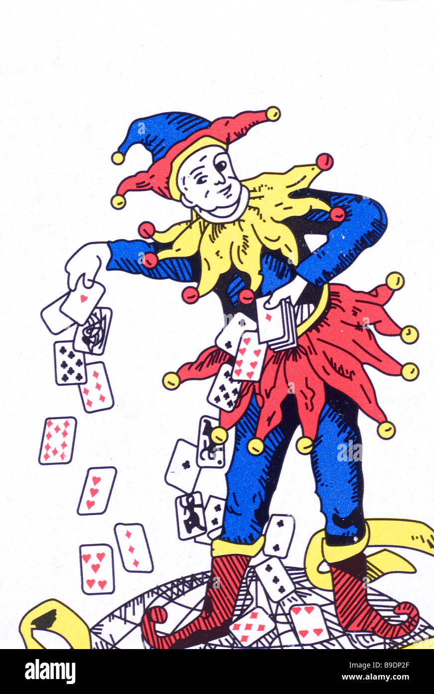 Spielkarte Joker Spielkarte Joker
