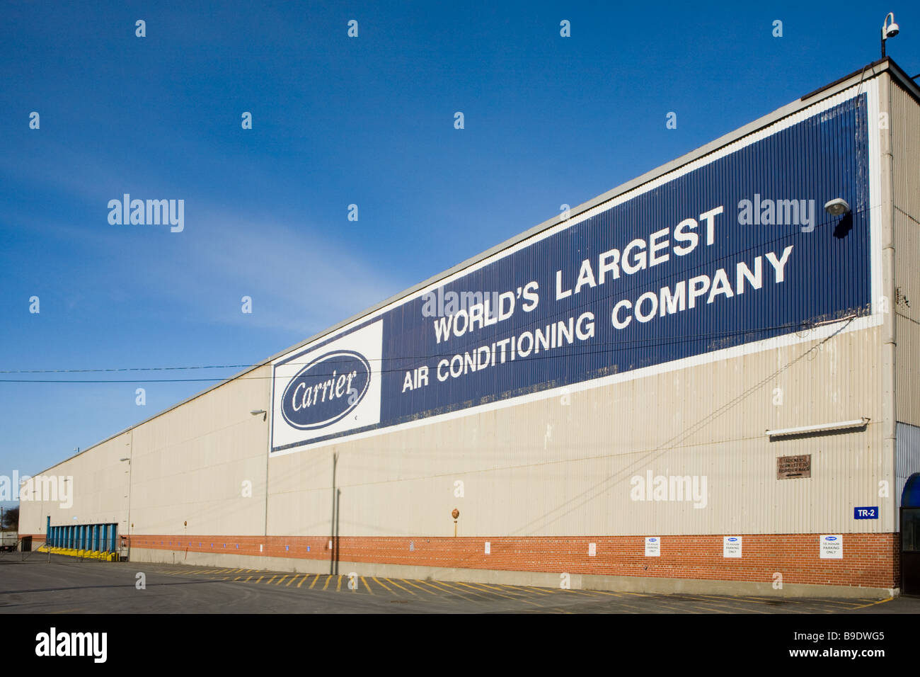Haus der Carrier Klimaanlage größten in der Welt Syracuse New York Stockfoto