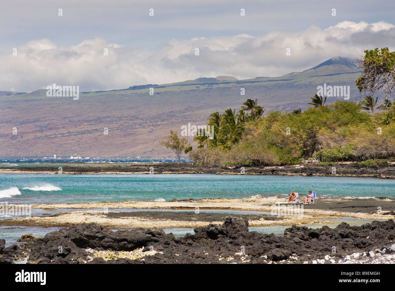 Holoholokai Strand - Big Island, Hawaii, USA Stockfoto