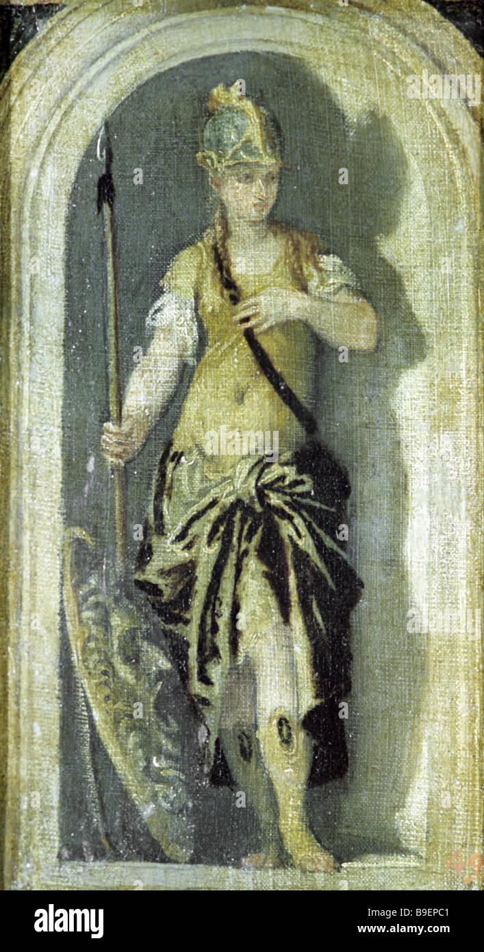Paolo Cagliari Veronese 1528 1588 Minerva Puschkin Museum für bildende Künste Moskau Stockfoto