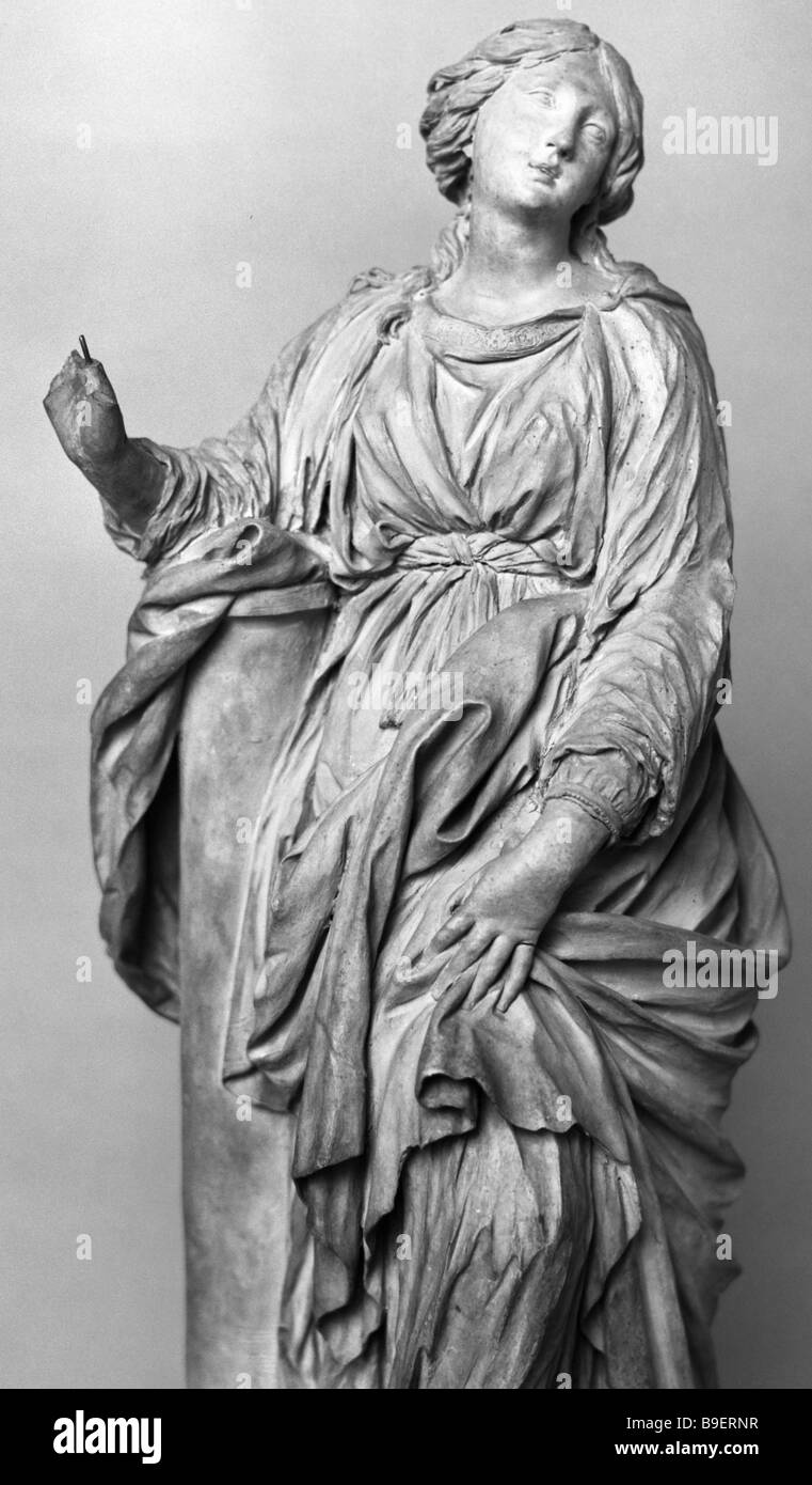 St. Bibiana Skulptur von Giovanni Lorenzo Bernini Terrakotta aus der