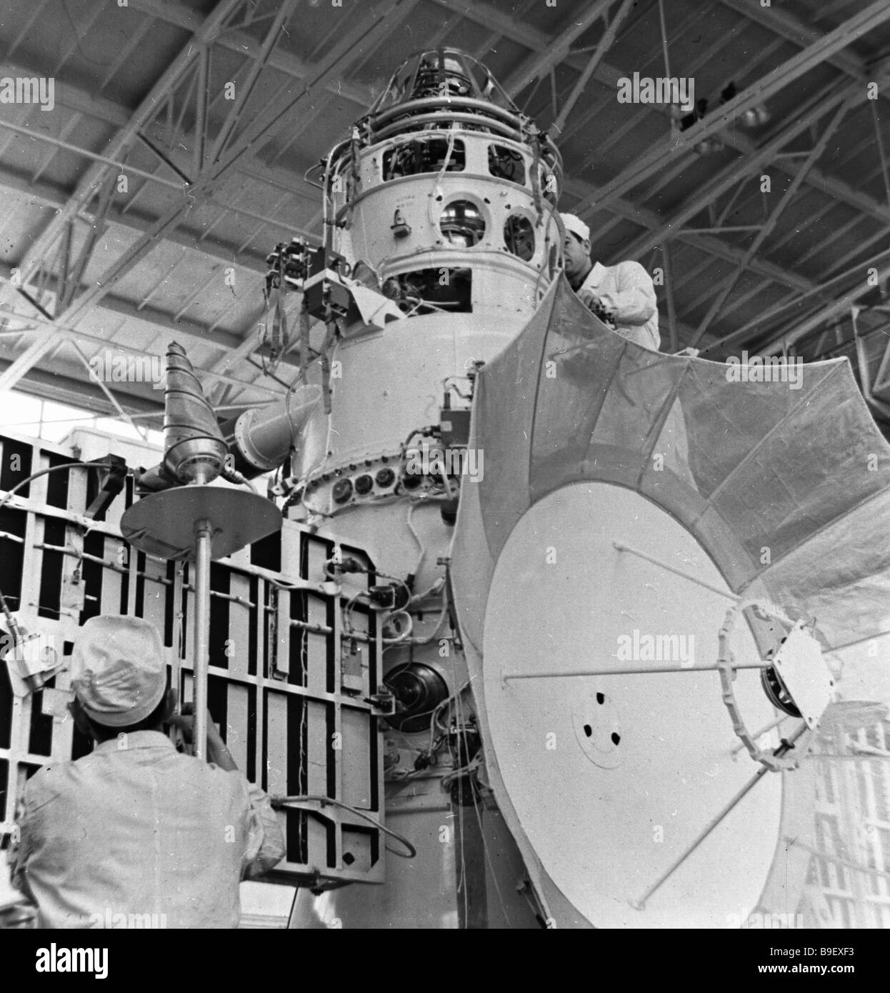 Die Venera 8 sowjetischen automatischen Sendersuchlauf zusammengebaut