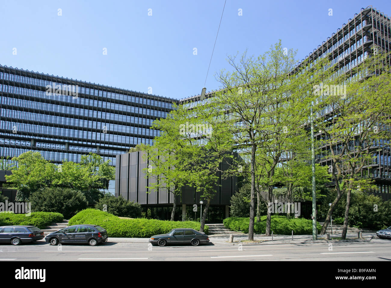 Deutschland Bayern München Europäischen Patentamt Bayern Behörde Bürogebäude des deutschen patent- und Marke-zusammen mit Stockfoto