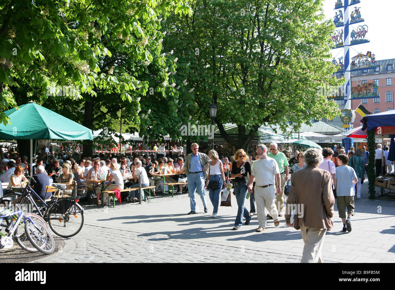 Gourmet essen am viktualienmarkt Fotos und Bildmaterial in hoher